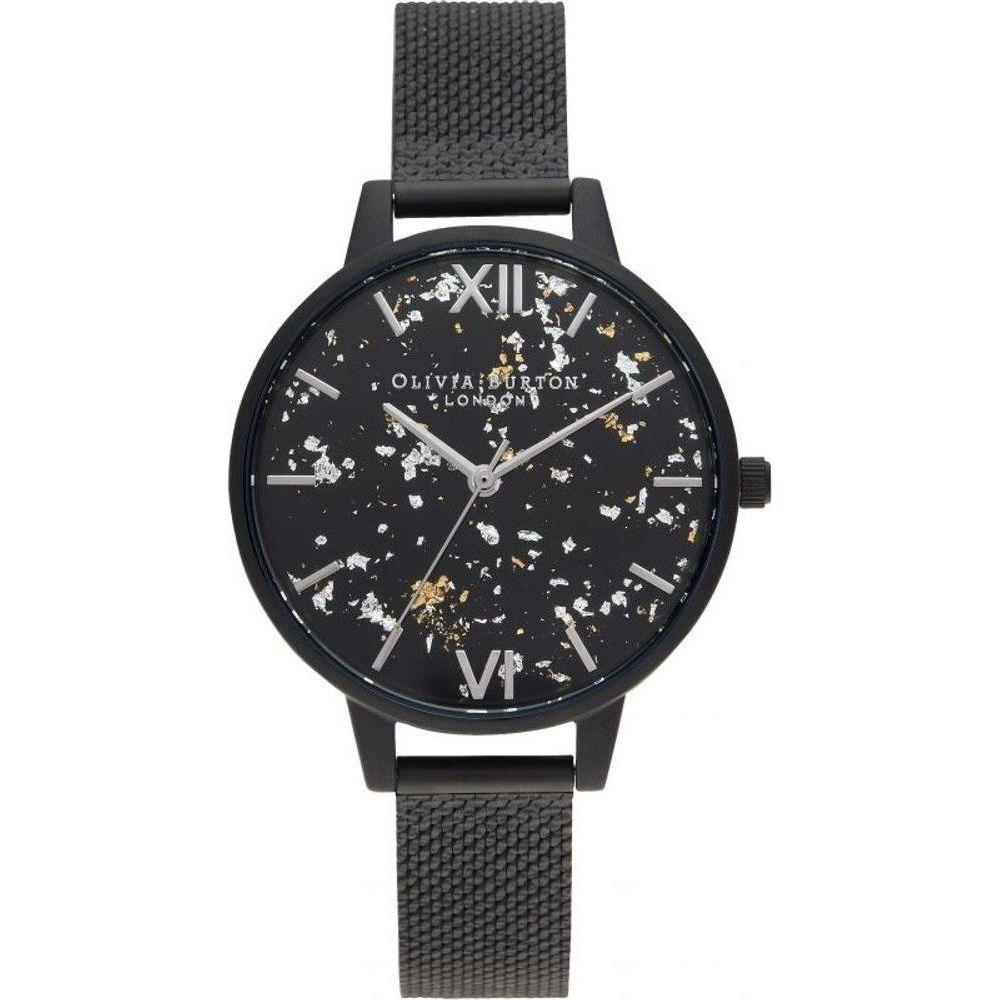 Luxour, Olivia Burton Black Steel Watch, 