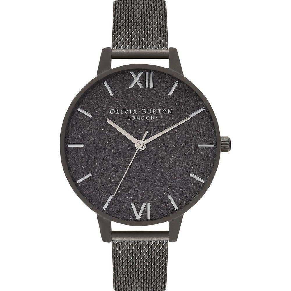 Luxour, Olivia Burton Black Steel Watch, 