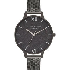 Luxour, Olivia Burton Black Steel Watch, 
