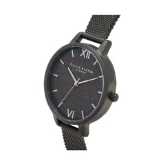 Luxour, Olivia Burton Black Steel Watch, 
