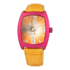 Luxour, Chronotech Orange Leather Watch, 