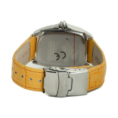 Luxour, Chronotech Orange Leather Watch, 
