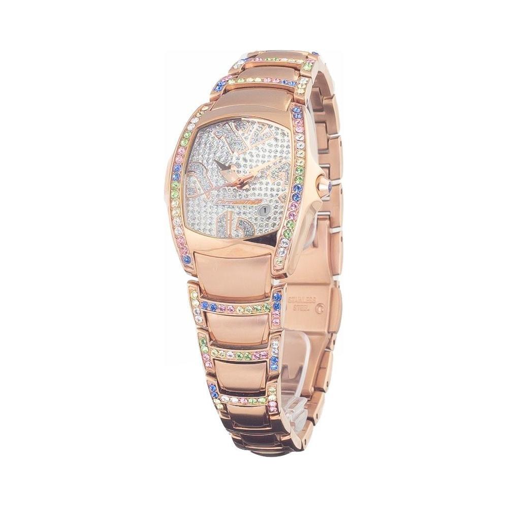 Luxour, Chronotech Multicolor Steel Watch, 