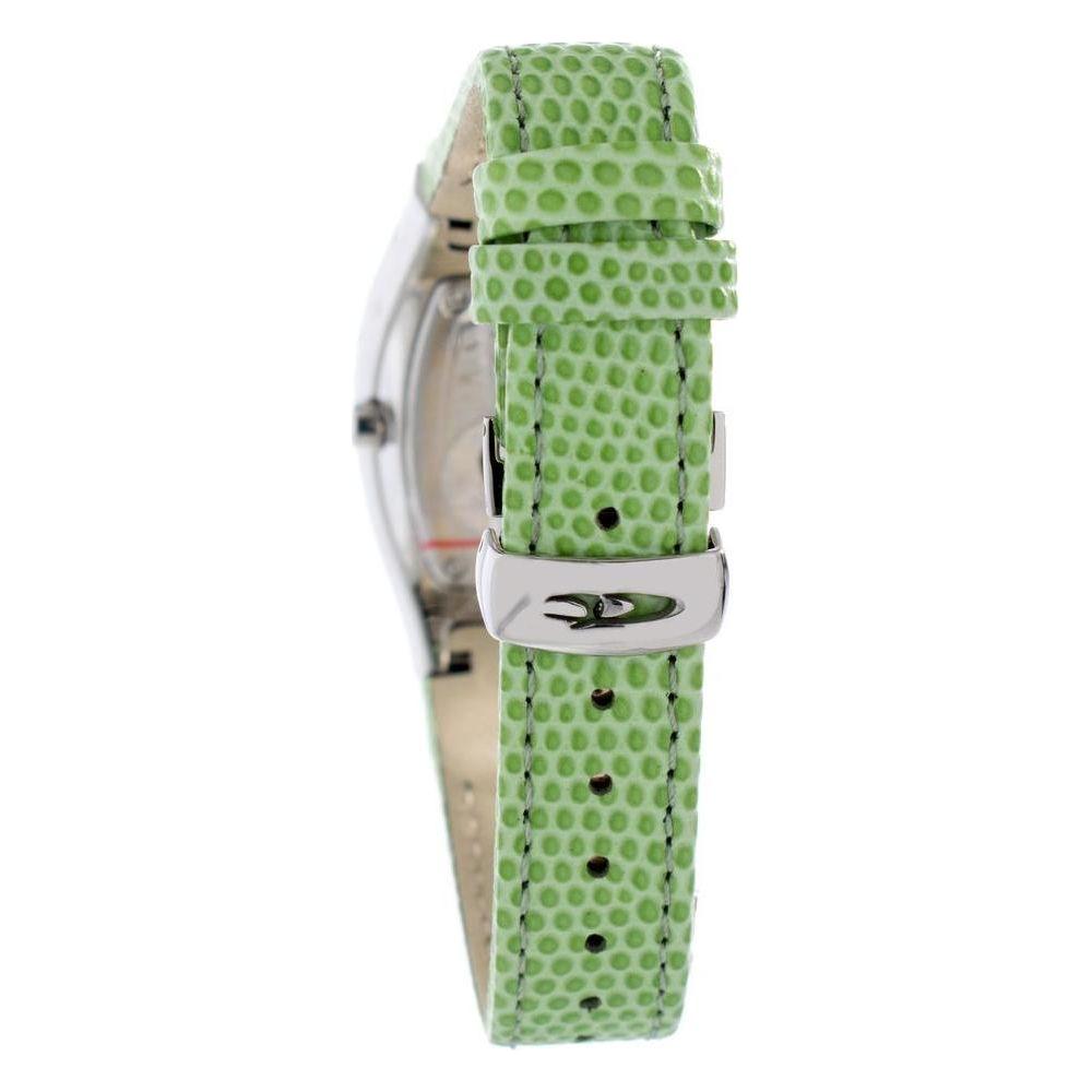 Luxour, Chronotech Green Leather Watch, 
