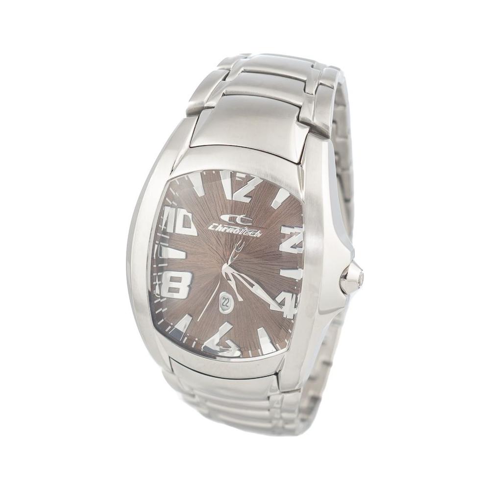 Luxour, Chronotech Silver Steel Watch, 