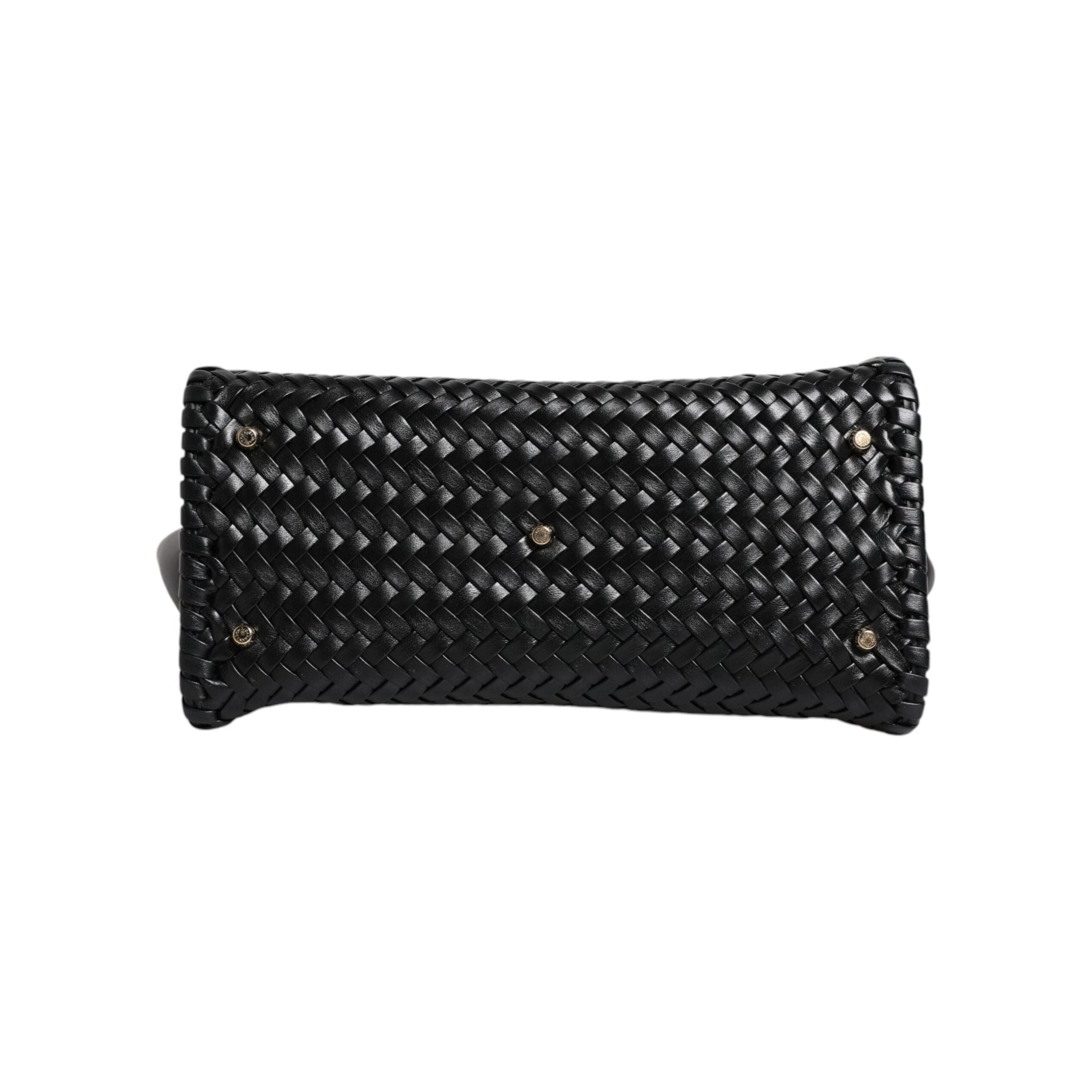 Luxour, Dolce & Gabbana Black Leather Sicily Top Handle Shoulder Bag, 
