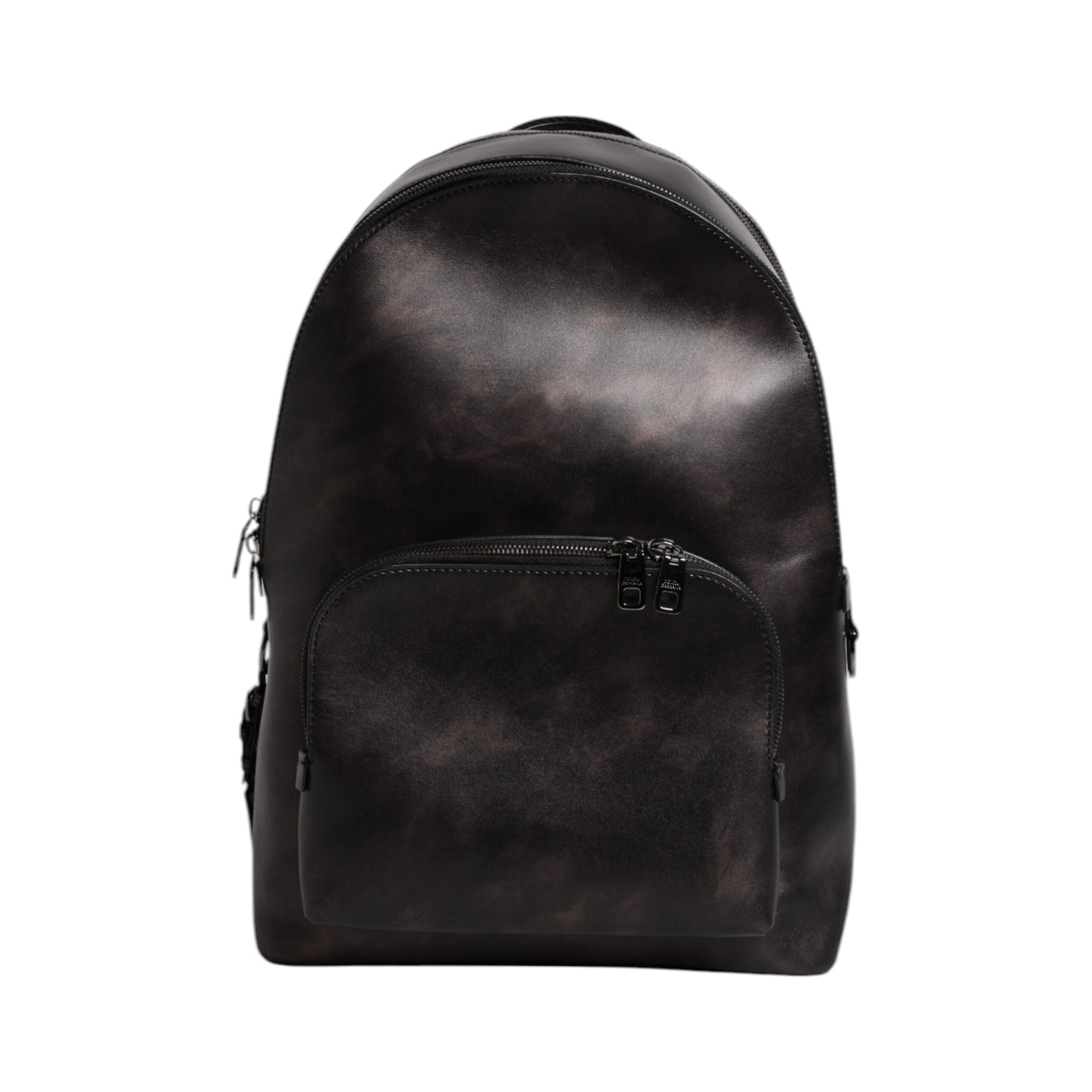 Luxour, Dolce & Gabbana Bronze Leather School Travel Backpack Bag, 