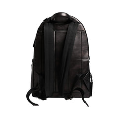 Luxour, Dolce & Gabbana Bronze Leather School Travel Backpack Bag, 
