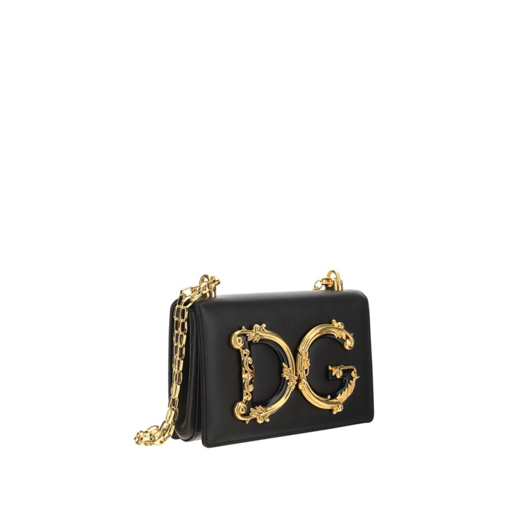 Luxour, Dolce & Gabbana Maxi Logo Shoulder Bag, 