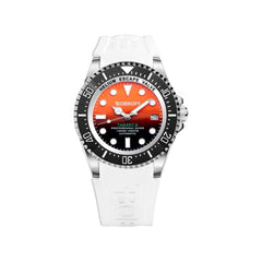 Luxour, Bobroff White Rubber Watch, 