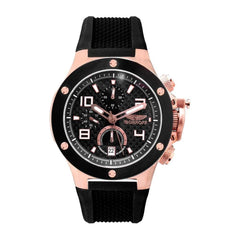 Luxour, Bobroff Black Rubber Watch, 