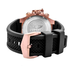 Luxour, Bobroff Black Rubber Watch, 