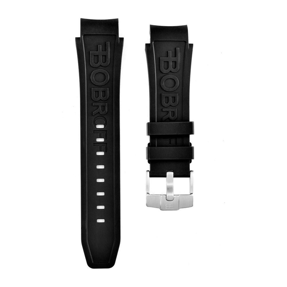 Luxour, Bobroff Black Rubber Watch, 