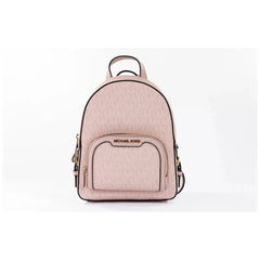 Luxour, Michael Kors Jaycee Mini XS Leather Zip Pocket Backpack Powder Blush Pink, 