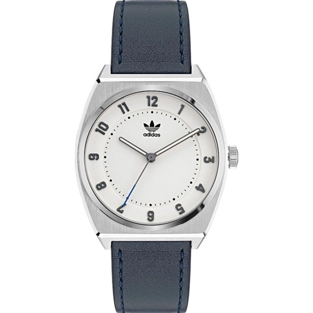 Luxour, Adidas Blue Leather Watch, 