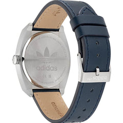 Luxour, Adidas Blue Leather Watch, 