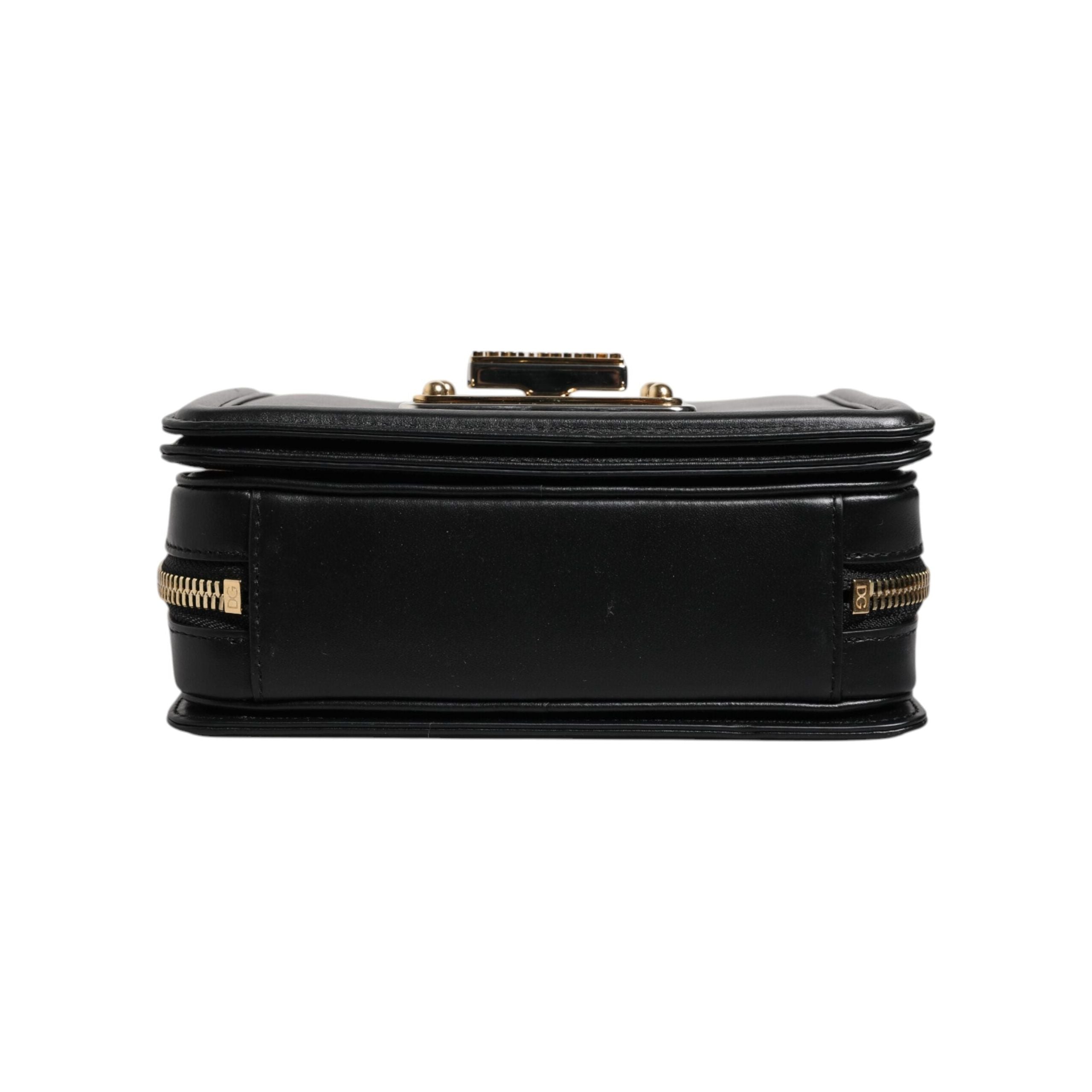 Luxour, Dolce & Gabbana Black Joy Therapy Lola Studded Leather Crossbody Bag, 