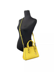 Luxour, Michael Kors Charlotte 3 in 1 Satchel Bag Crossbody Golden Yellow, 