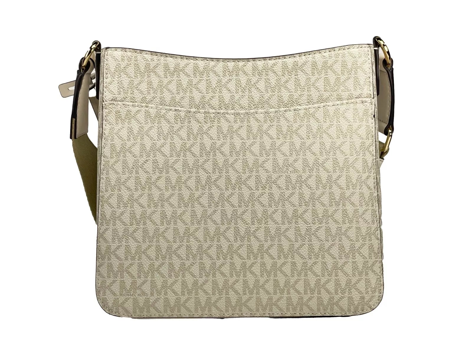 Luxour, Michael Kors Jet Set Small Messenger Crossbody Bag Pale Gold, 