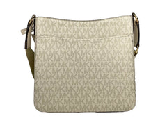 Luxour, Michael Kors Jet Set Small Messenger Crossbody Bag Pale Gold, 