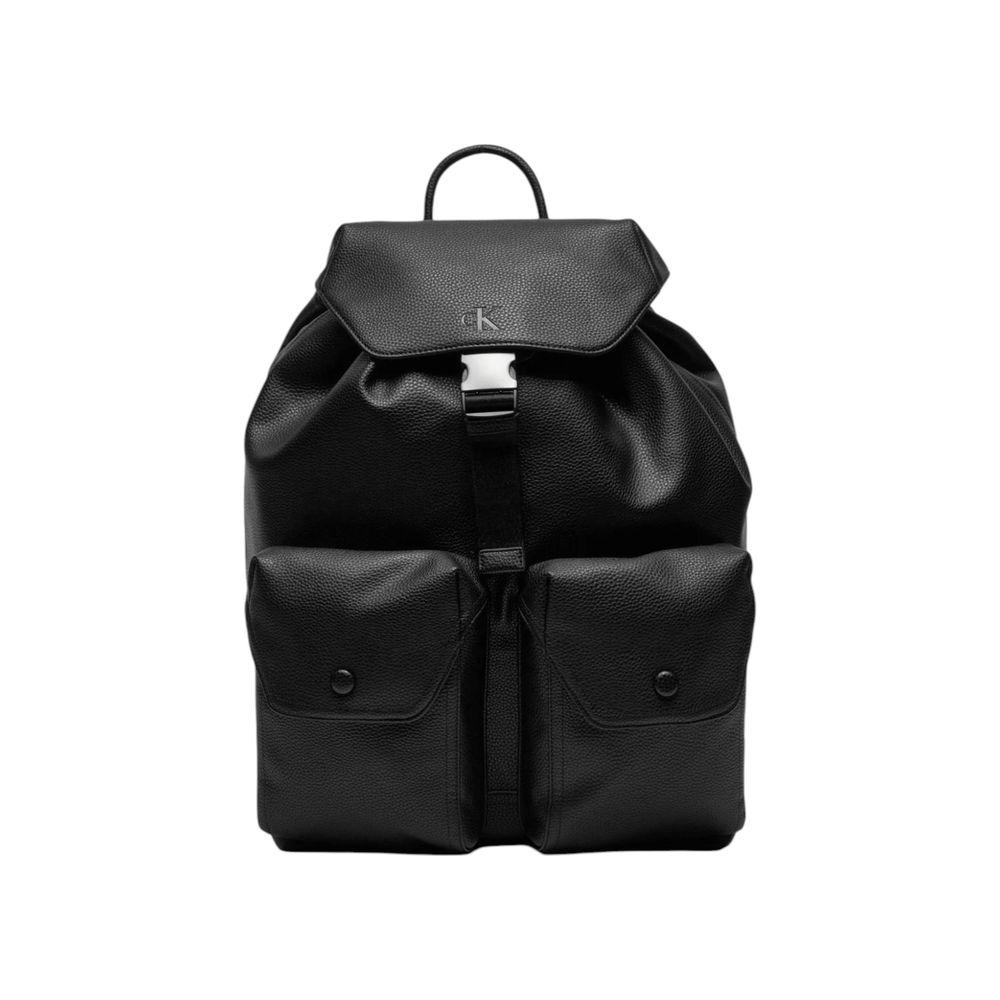 Luxour, Calvin Klein Jeans Black Polyethylene Backpack, 