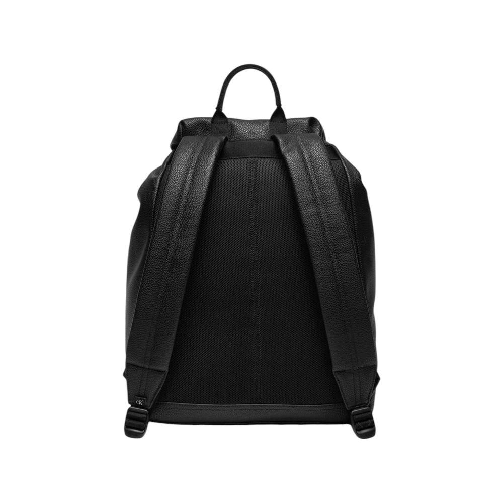 Luxour, Calvin Klein Jeans Black Polyethylene Backpack, 
