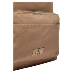 Luxour, Calvin Klein Beige Recycled Polyester Backpack, 