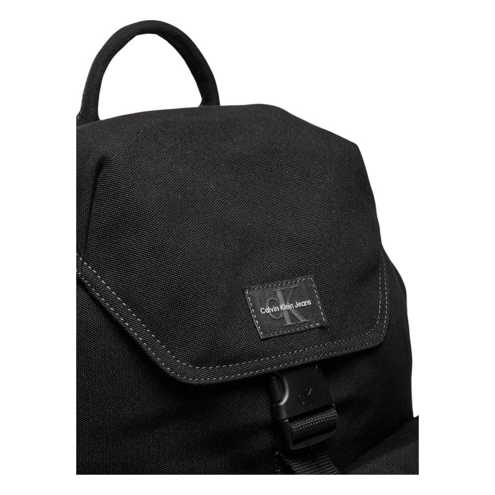 Luxour, Calvin Klein Jeans Black Recycled Polyester Backpack, 