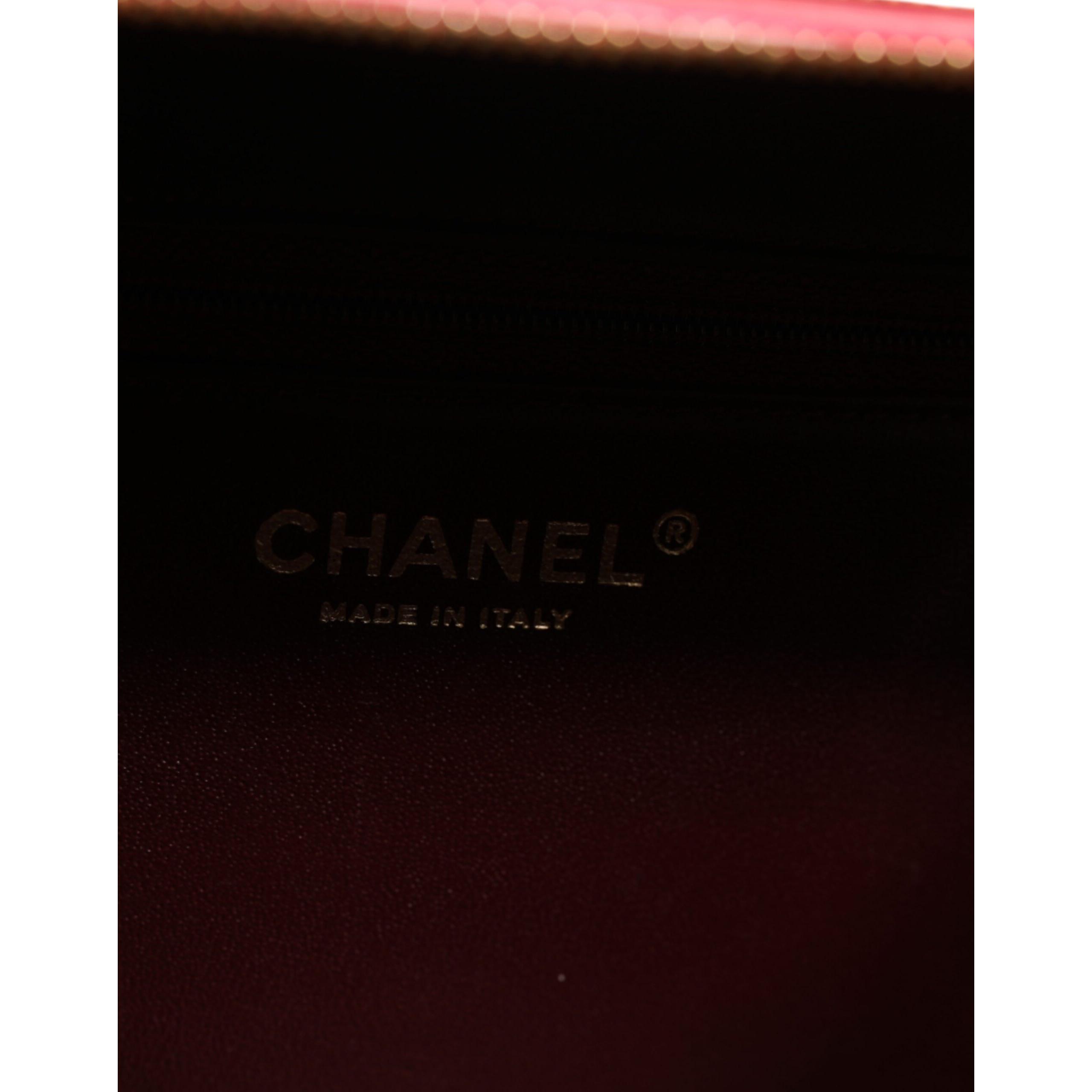 Luxour, Chanel Pink Seal Matelasse Chain CC Lamb Skin Leather Bag, 