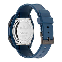 Luxour, Adidas Blue Silicone Watch, 