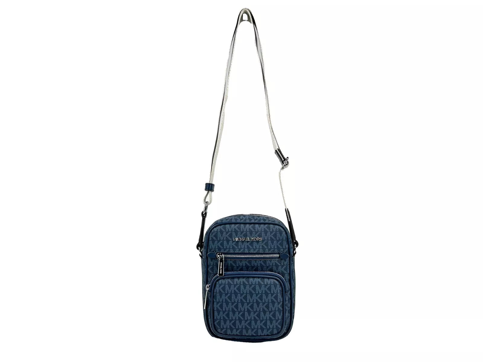 Luxour, Michael Kors North South Medium Crossbody Bag Navy Blue, 