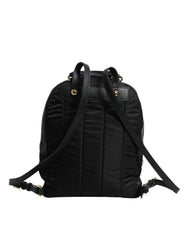 Luxour, Dolce & Gabbana Black Nylon #DGFAMILY VULCANO Embellished Backpack Bag, 