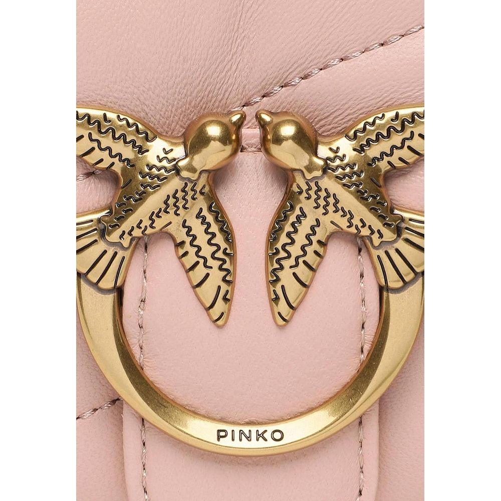 Luxour, PINKO Pink Leather Handbag, 
