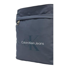 Luxour, Calvin Klein Jeans Blue Recycled Polyester Messenger Bag, 
