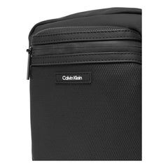 Luxour, Calvin Klein Black Polyethylene Messenger Bag, 