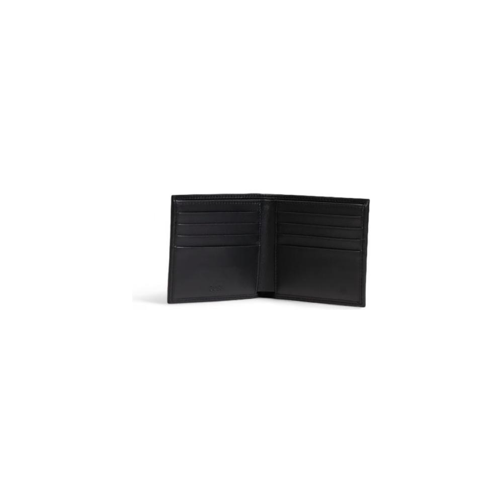 Luxour, Hugo Boss Black Recycled Leather Wallet, 