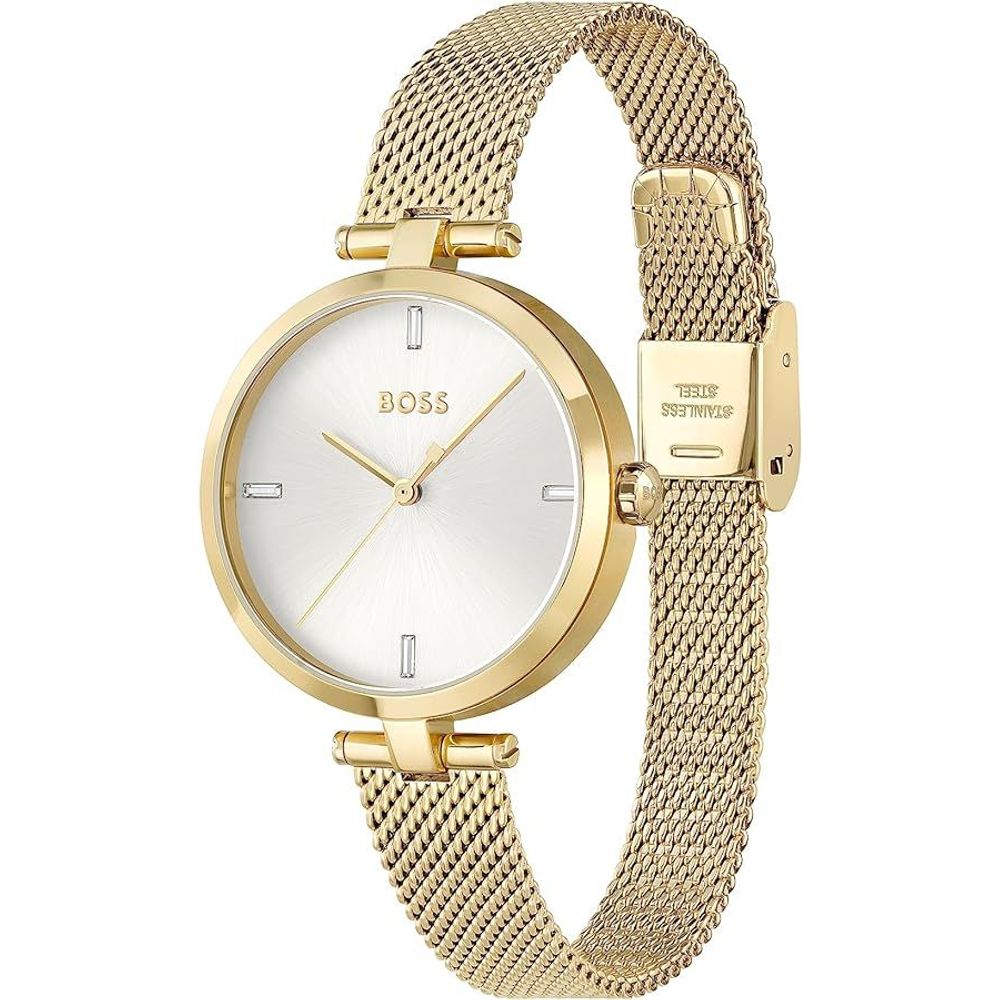 Luxour, Hugo Boss Gold Stainless Steel Watch, 