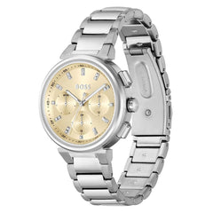 Luxour, Hugo Boss Silver Stainless Steel Watch, 