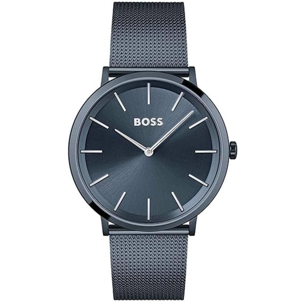 Luxour, Hugo Boss Blue Stainless Steel Watch, 