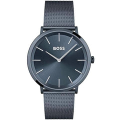 Luxour, Hugo Boss Blue Stainless Steel Watch, 