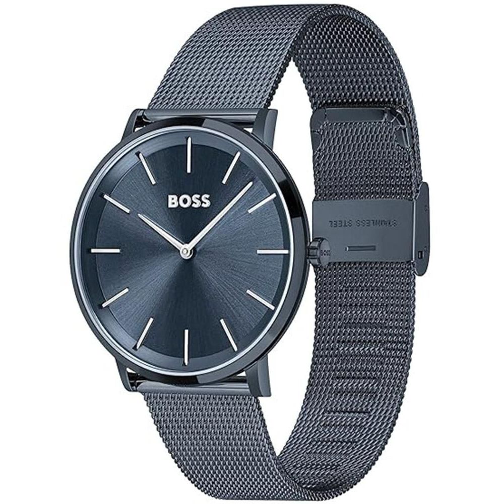 Luxour, Hugo Boss Blue Stainless Steel Watch, 