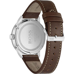 Luxour, Hugo Boss Brown Leather Watch, 