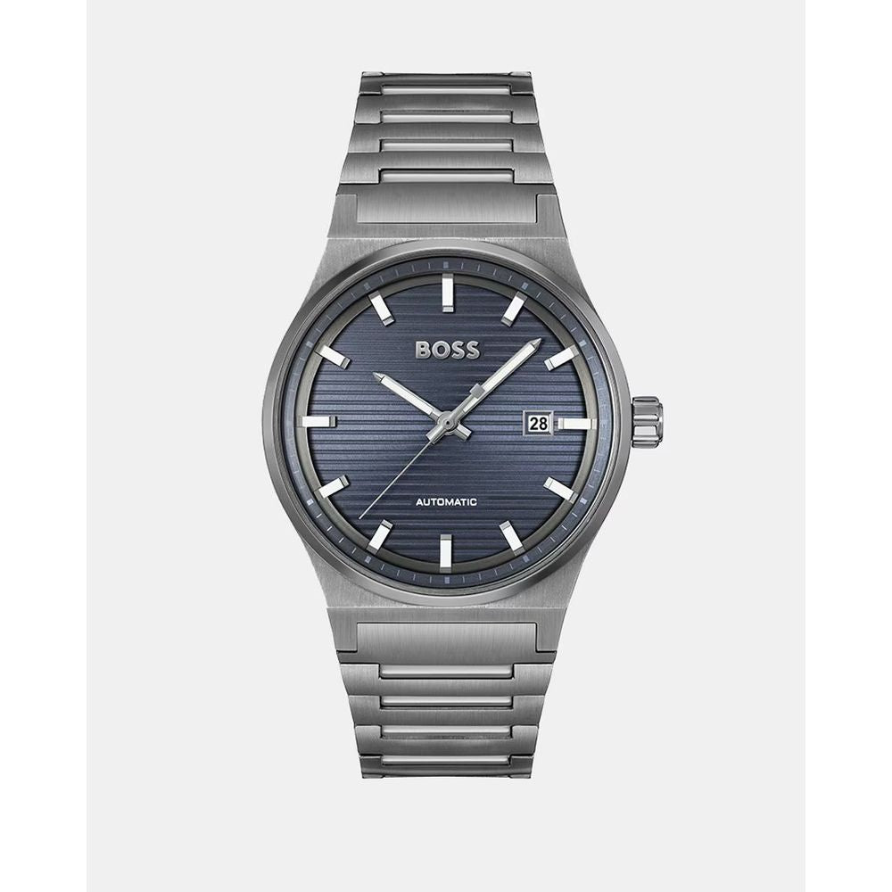 Luxour, Hugo Boss Gray Stainless Steel Watch, 