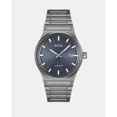 Luxour, Hugo Boss Gray Stainless Steel Watch, 