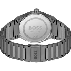 Luxour, Hugo Boss Gray Stainless Steel Watch, 