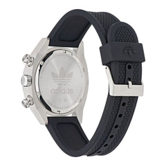 Luxour, Adidas Black Silicone Watch, 