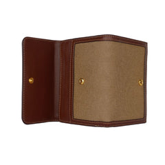Luxour, Prada Brown Leather Women Wallet, 