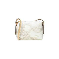 Luxour, Alviero Martini Prima Classe White Leather Handbag, 