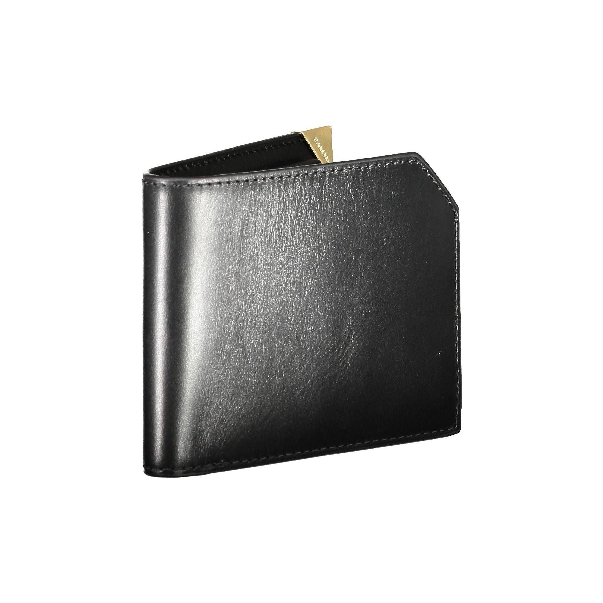 Luxour, Calvin Klein "Black Leather Men Wallet", 