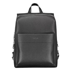 Luxour, Calvin Klein Black Polyester Men Backpack, 